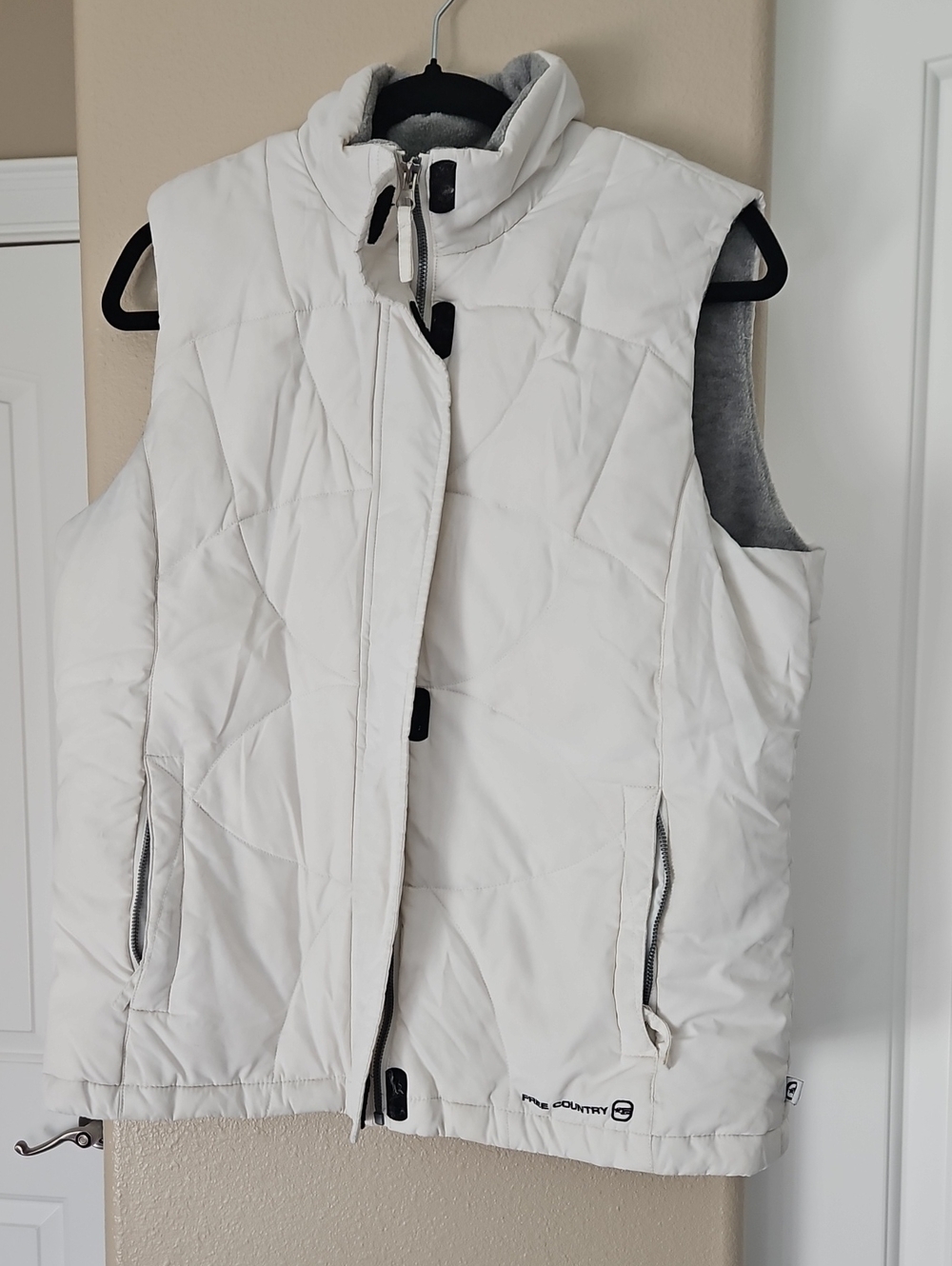 Free Country White Down And Feather Vest